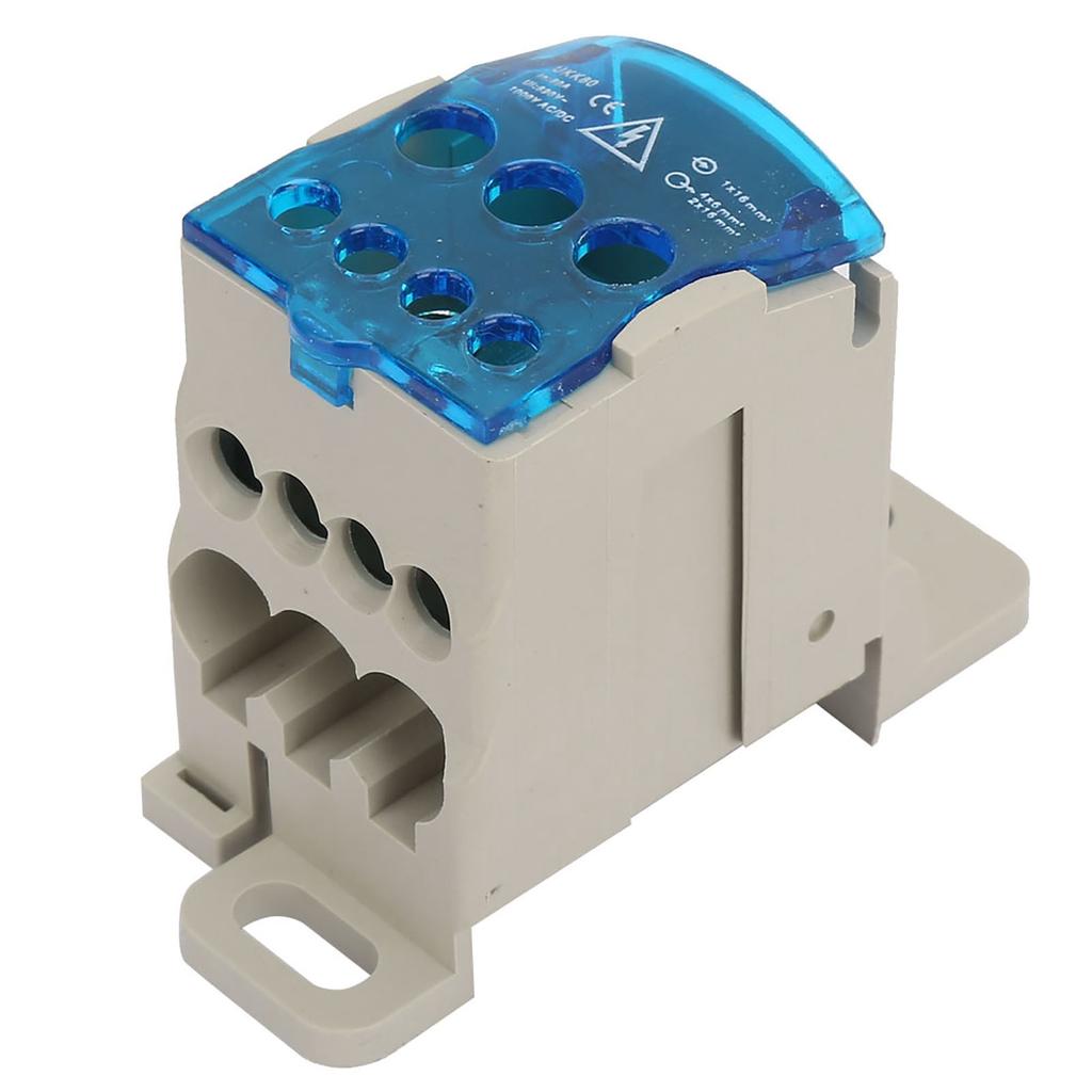 Din Rail Terminal Block Distribution Box Electric Wire Connector Universal Power Junction Box
