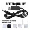 USB To DC5.5x2.1mm Power Regulator Charging Cable Cord 5V To 9/5/12V Voltage Step Up Converter Cable Booster Line