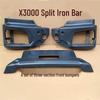 Shaanxi Delong X3000 Headlight Frame Dump Truck Split Iron Bumper Left & Right Sections