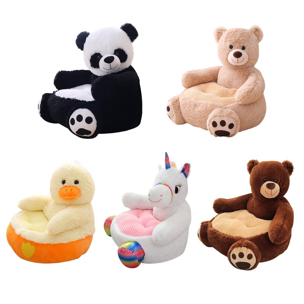 

Новорожденный Ребенок Диван Крышка Милые Животные Учатся Сидеть Дети Сиденье Крышка Сиденье Поддержка без наполнителя Младенцы Кормление Стул Кожаный чехол