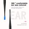 9pcs/set Ear Cleaner Kits Stainless Steel Earpick Wax Remover Curette Goose Feather Ear Pick Ear