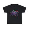 Colorful Spider Pop Art Tarantula Graphic Tee Shirt, S-5XL