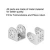 2 Pcs C Type Connection Bracket Robot Part Fit for Tetrixrobotics Pitsco Connection Bracket