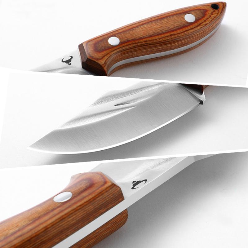 Stainless Steel Kitchen Knife Cleaver Hunting Knife Handmade Boning Knife Chef Knife  Butcher Knife Fish Knife