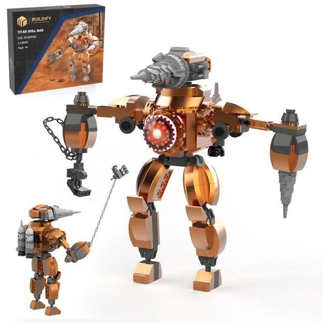 

325 шт. Skibidi туалет Титан фигурки бурильщика набор строительных блоков аниме игрушки сборка развивающие кирпичи детский подарок на день рождения