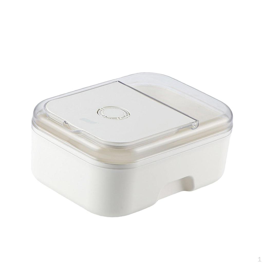 Rice Container Cereal Container,Organization,Multifunctional,Sealed Dispenser Rage Bin for