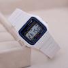 Square Dial Children Watch Analog Digital Sport Watch Simple LED Watch  Kids Wear