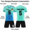 Personalised Shirts Kit Mens Girls With Name Number Custom Football Jerseys For Boys Training Suit