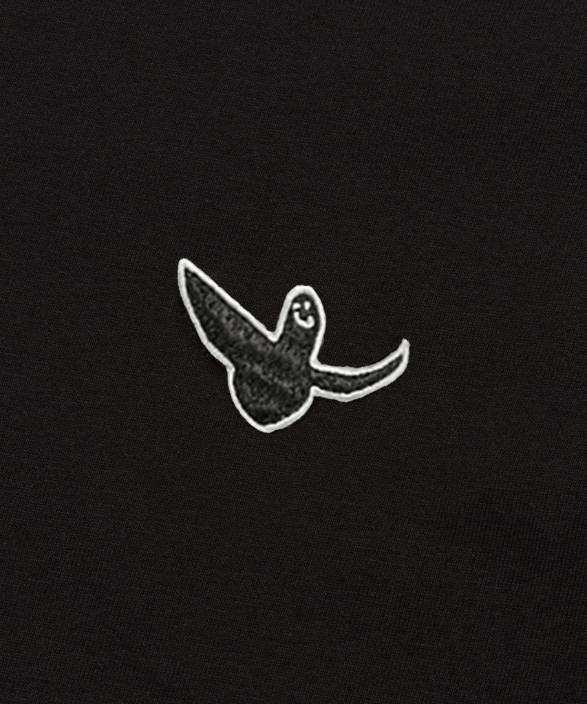 Mark Gonzales Angel Wappen Short Sleeve T-Shirt - Angel Black