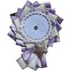 YUYAKESHI Ita Bag Rosette, Handmade Ribbon, Ita Bag Decoration, Lace Accessory, Ita Bag Rosette, Shooting Star Decoration, for 55-75mm Badges (Purple)