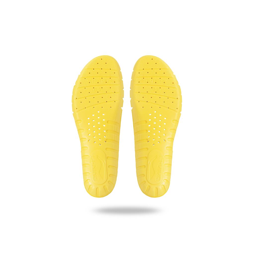 Li Ning Badminton Sports Series Ultra Soft High Elastic Sweat Absorbing Breathable Shock Absorbing Insoles Unisex Insoles Carbon-Gray AXZS002-2