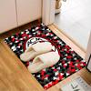 Milan Football club Printed Office Carpet Chair Cushion  Entryway Rug, Rugs for Living Room, Bedroom Christmas gifts