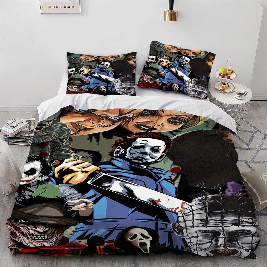 Horror Series Bedding Three-Piece Quilt Cover