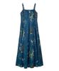 Botanical Print Camisole Dress FWFO254142 BLU 1