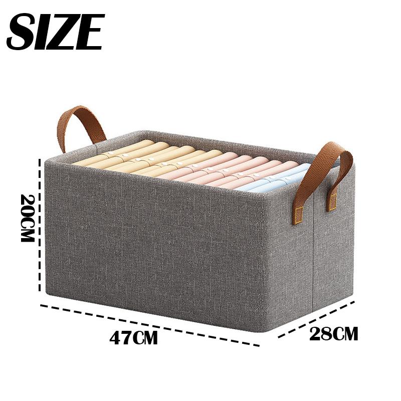 Stronger Folding Storage Box Clothes and Pants Household Split Drawer Wardrobe Storage Box Clothing Organizers