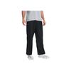 Under Armour Solid High-Waisted Sports Woven Casual Pants Men Pants Black 1382895-001