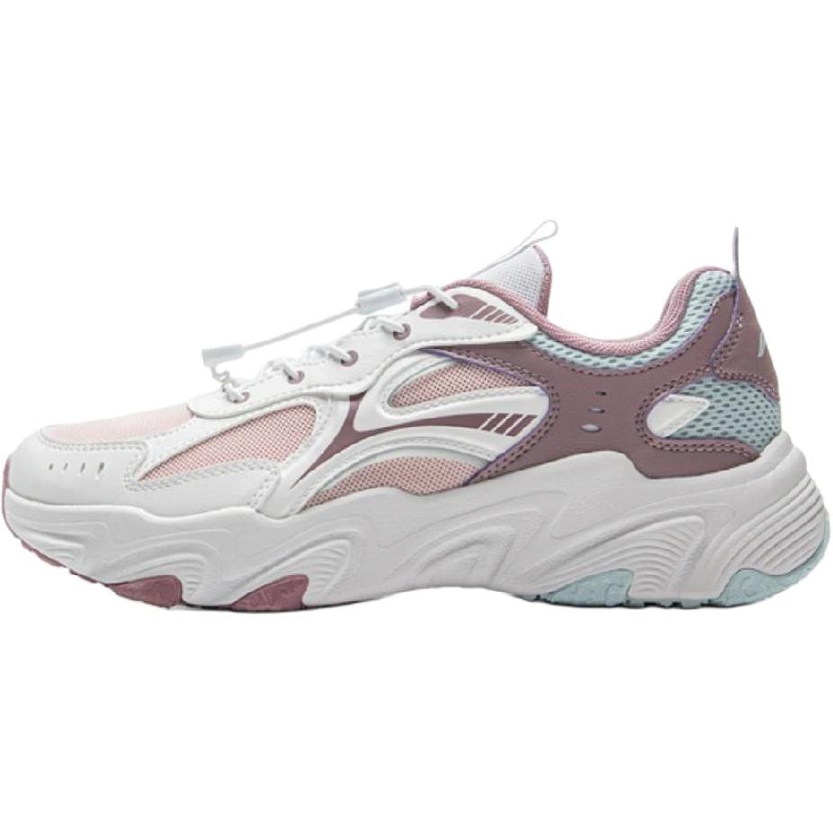Li Ning Kids 90 Planet Sports Lifestyle Synthetic Leather Comfortable Versatile Non-Slip Wear-Resistant Low-Top Casual Shoes YKCV034-4