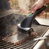 Rechargeable Roller BBQ Grill Brush 2-Speed Settings Rotating Barbecue Brush  Outdoor Grilling