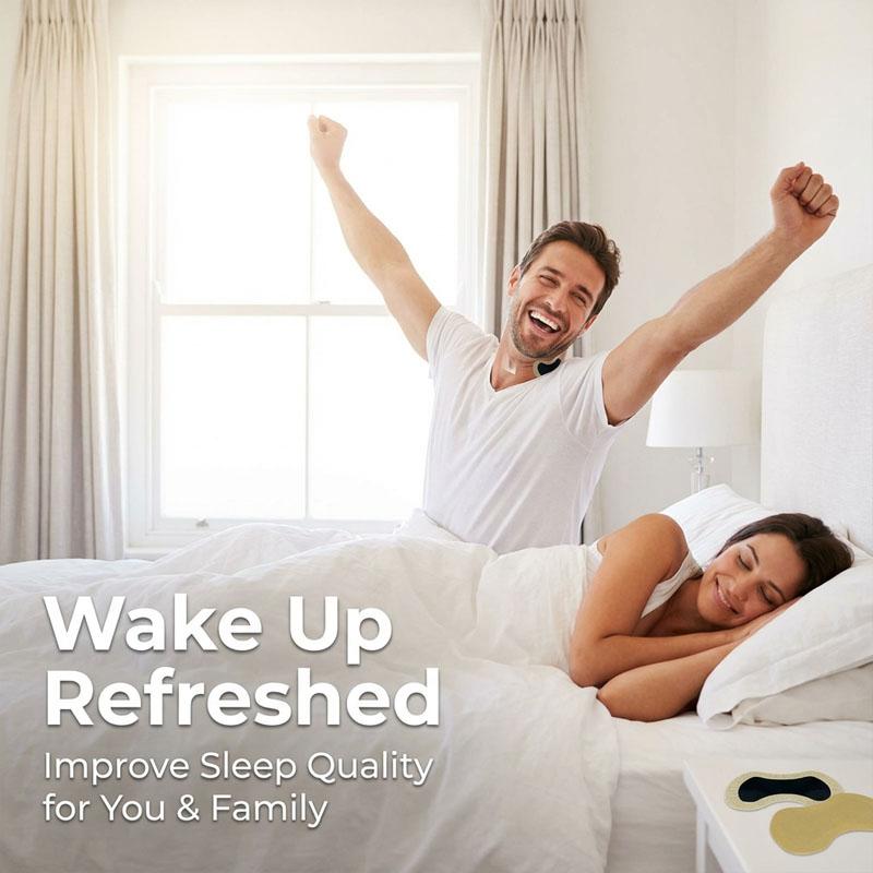 Náplast proti chrápání - Vhodná pro potíže s usínáním v noci, namáhavé dýchání a hlasité chrápání