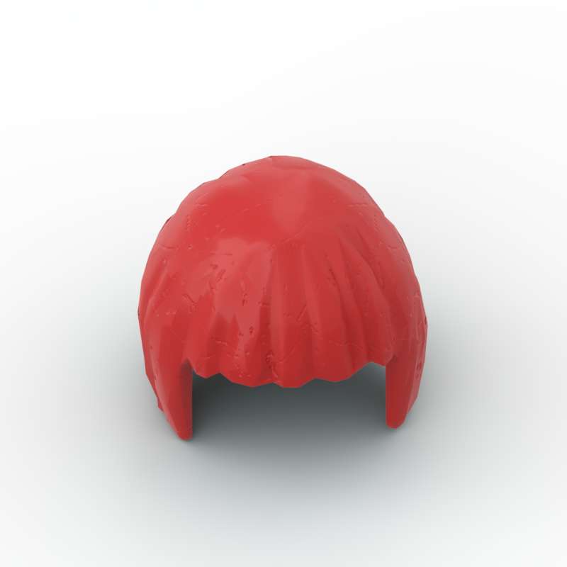 Non-Toxic Moc 10Pcs Hair Short 62711 Baby Head Building Blocks Set Bricks With Neat Bangs Part Compatible Particle Toys For Children Gifts