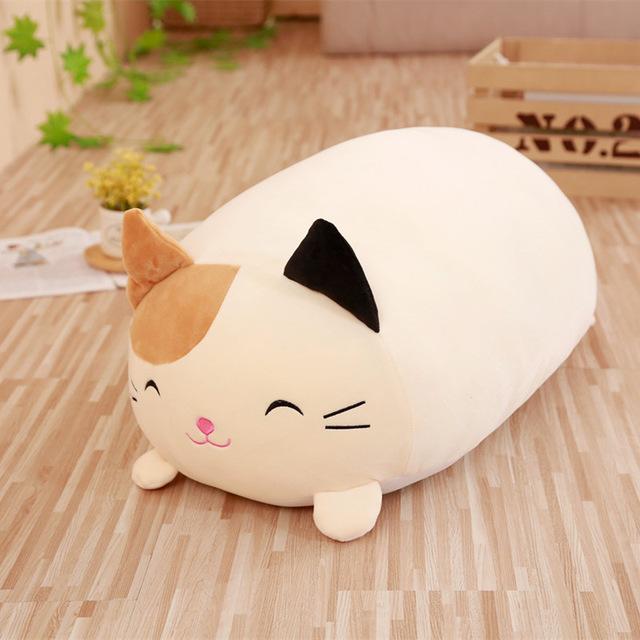 30/60 Cm Soft Animal Cartoon Pillow Cute Fat Dog Cat Pig Plush Toy Stuffed Children Birthday Gift