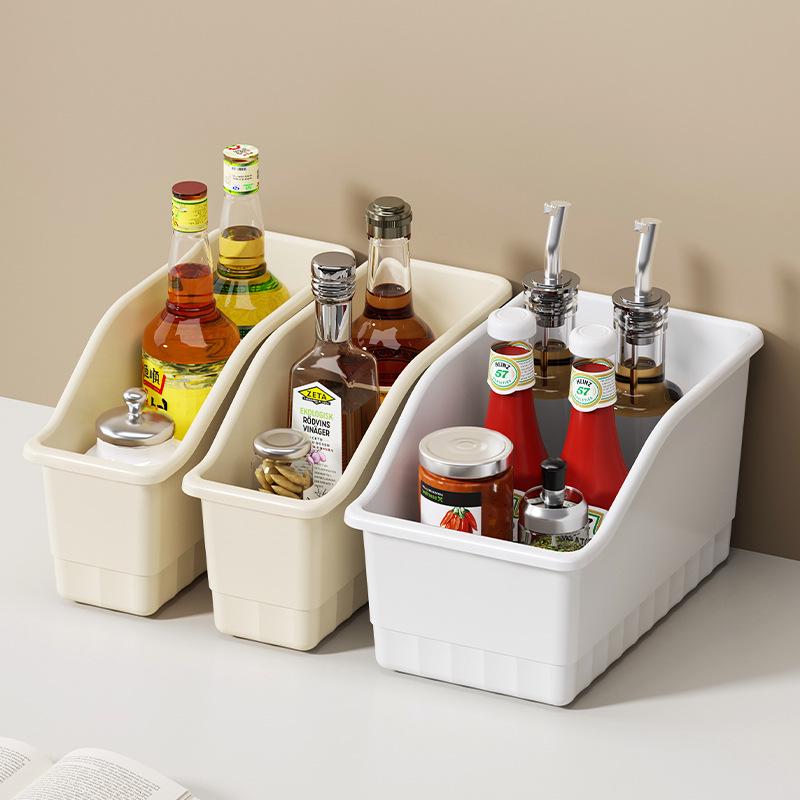 Wheeled Kitchen Cabinet Storage Box - Large Capacity Multifunction Organizer for Miscellaneous Household Items