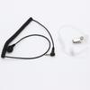 Receive Earpiece 3.5mm Stretchy Flexible External Listen Headset Portable Professional Wearable Speaker Microphone