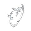 Ring [Pure Silver·Original Design] Butterfly Flying In the Forest Open Ring, Temperament and High-end Original Ins Style ZJYJZ-YS-153