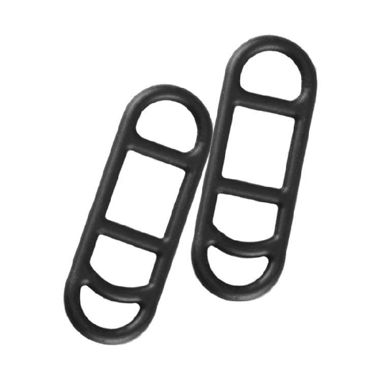10 Pcs Bike Mounting Bands Elastic Fixed Straps Bicycles Light Silicone Strap