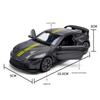 Simulation 1/43 Alston Martin V12 Alloy Sports Car Model Collection Ornaments with Display Box Metal Miniature Voiture Toy Gift
