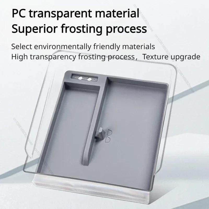 For Tesla Model 3 Highland Center Console Eyeglasses Storage Case Armrest Organizer Transparent Case Car Interior Accessories