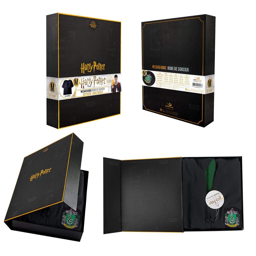 Cinereplicas Harry Potter Wizard Robe [Slytherin] XL [Official Japanese Retailer Product]