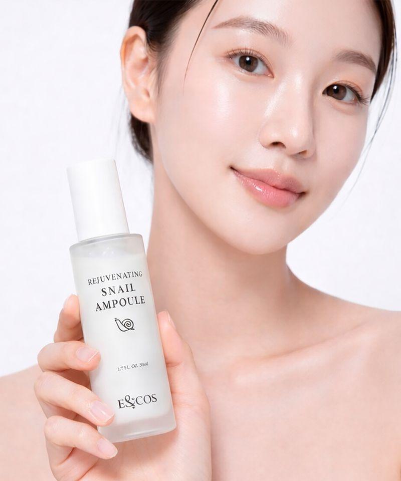 Rejuvenating Snail Ampoule 50ml (Dual Function: Anti-wrinkle & Brightening)