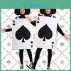 Halloween New Arrival Funny Cosplay Poker Jumpsuit Costume For Parties