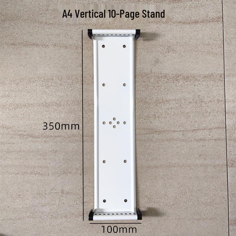 A4 Wandmontierter Klapp-Aktenordner, 5-seitiger SOP-Displayständer