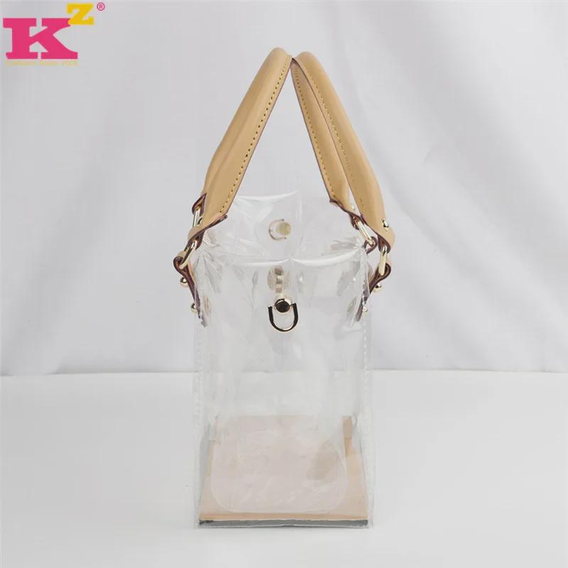 2023 Women's Large-Capacity Korean-Style Transparent Shoulder Handbags - Versatile Mother-and-Child Design