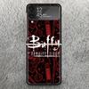 Buffy the Vampire Slayer Zflip7 Zflip6 Zflip5 Phone Case For Samsung Z Flip 7 6 4 5 3 Flip4 Flip5 Flip6 5G Cover Shell Fundas