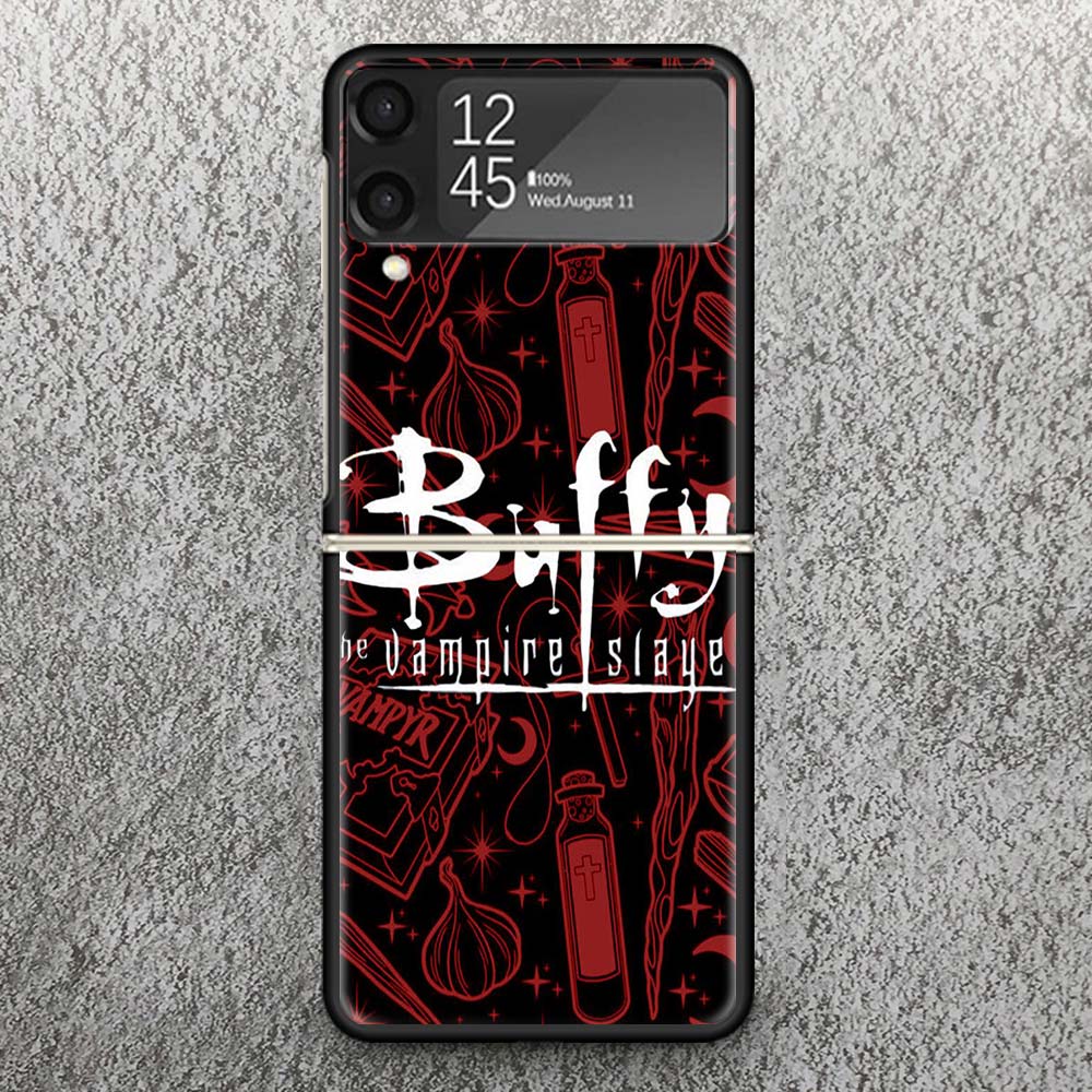 Buffy the Vampire Slayer Zflip7 Zflip6 Zflip5 Phone Case For Samsung Z Flip 7 6 4 5 3 Flip4 Flip5 Flip6 5G Cover Shell Fundas