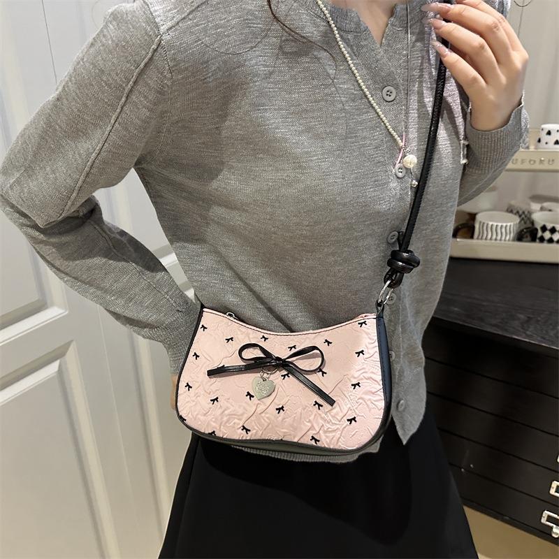 Niche Design Bow Underarm Summer New Sweet Fashion Versatile Shoulder Messenger Bag