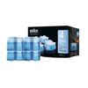 Clean & Renew Refill Cartridges CCR4 Cleaning Fluid for Braun Shaver Accessories, 4 Boxes