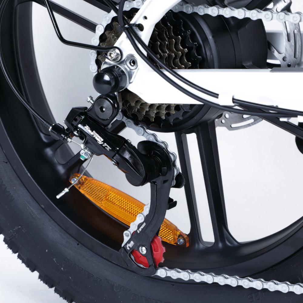 Puluma FM2.0 Foldable Electric Bicycle 20" Fat Tire 750W Peak Motor Fully Suspended Adult Electric Bike 7 Speed Dual Disc Brakes 48V 15Ah