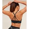 Gymshark Volt Light Support Sports Bra Black White B5c9u Bb3f