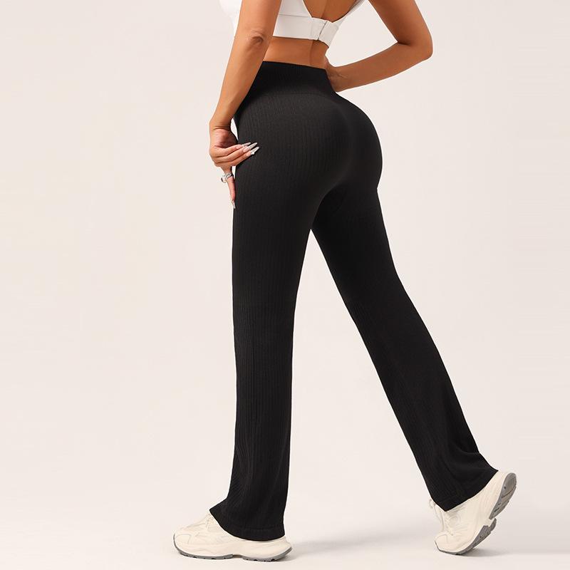 Women's Quick-Dry High Waist Tummy Control Flare Yoga Pants