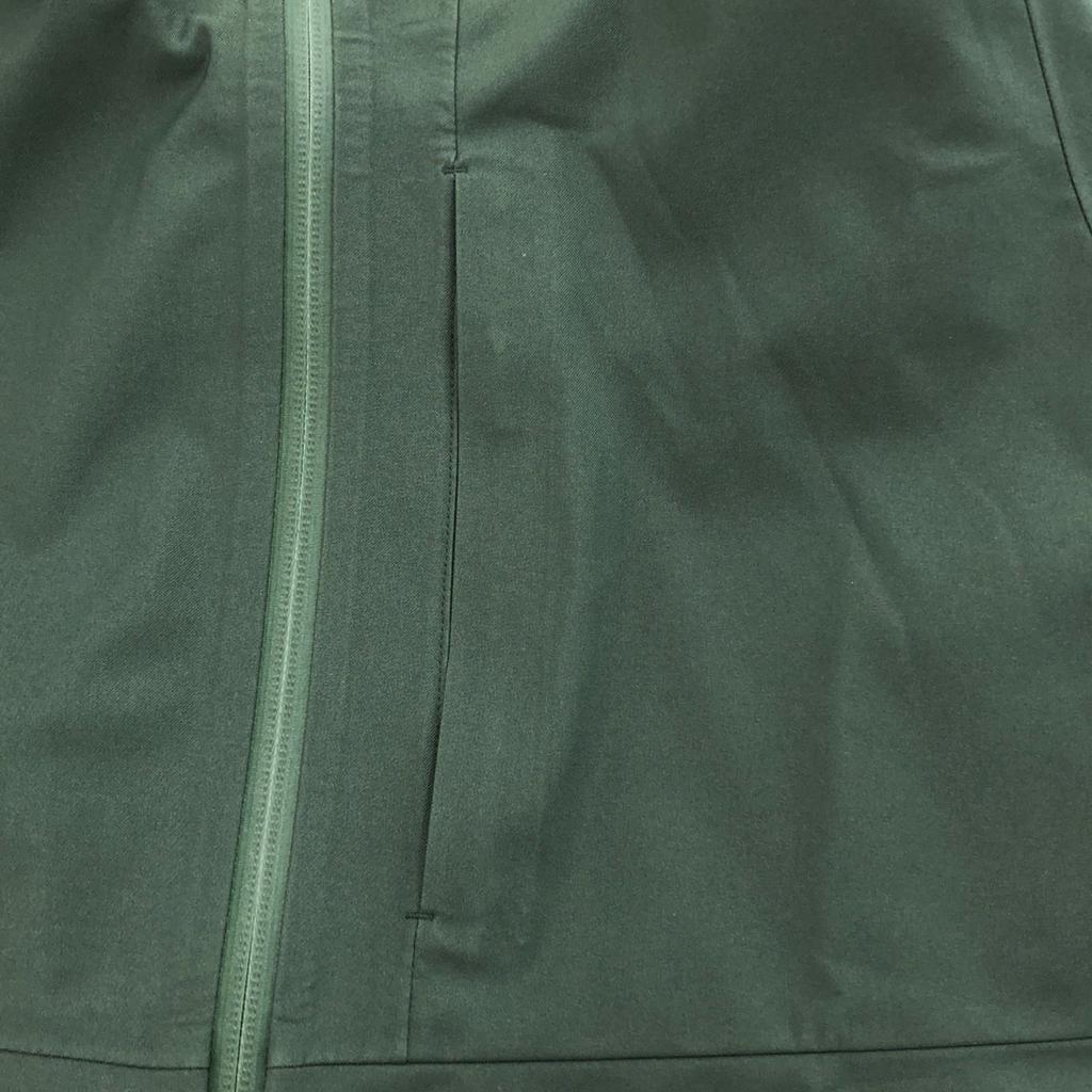 Uniqlo Block Tech Parker M Dark Green Unused with Tags 3D Cut Men's Used