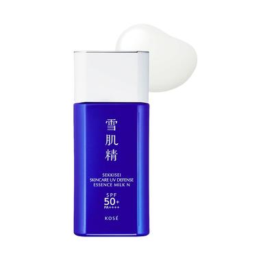 Sekkisei Sunscreen Skincare UV Essence Milk N 60g SPF50+/PA++++ Waterproof Face Body Jobs Tears