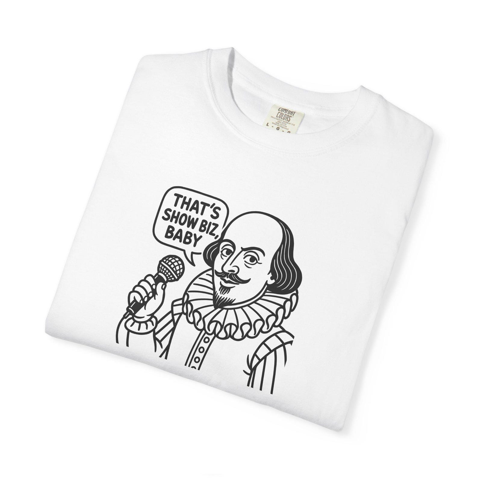 Shakespeare Show Biz T Shirt, That s Show Biz Baby Shirt XL