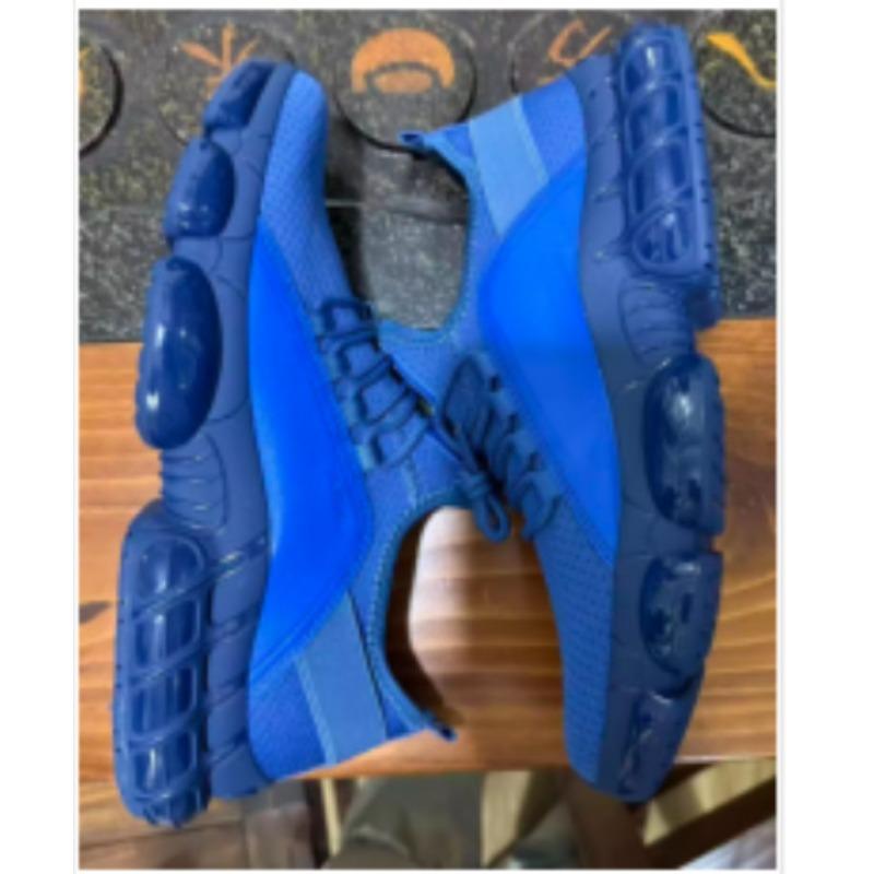 

Shoes Mesh breathable casual trendy shoes outdoor fashion versatile student running cloth sports shoes 50 синій
