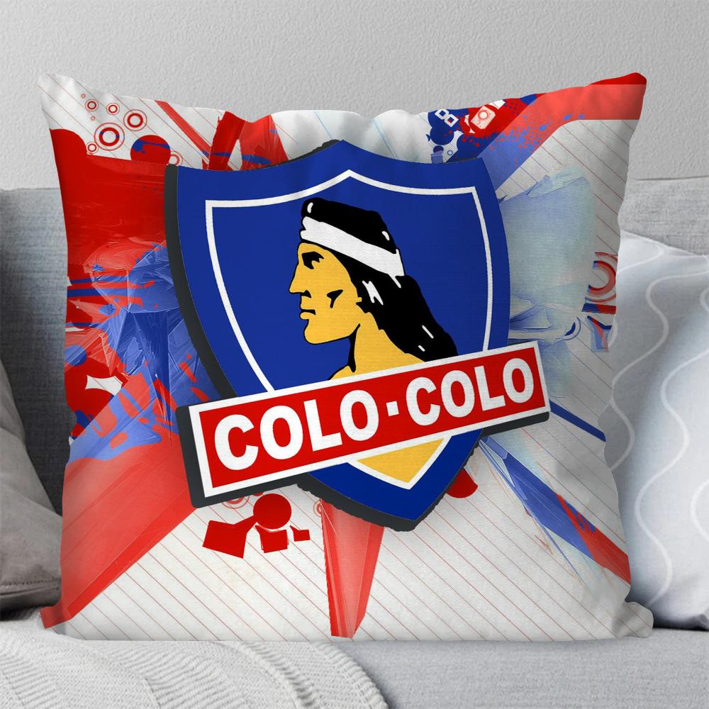 Club S-Social Y D-Deportivo Colo Pillow Case Square Pillow Bedroom Sofa Leisure Comfort CushionLiving Room Home Decoration 40X40