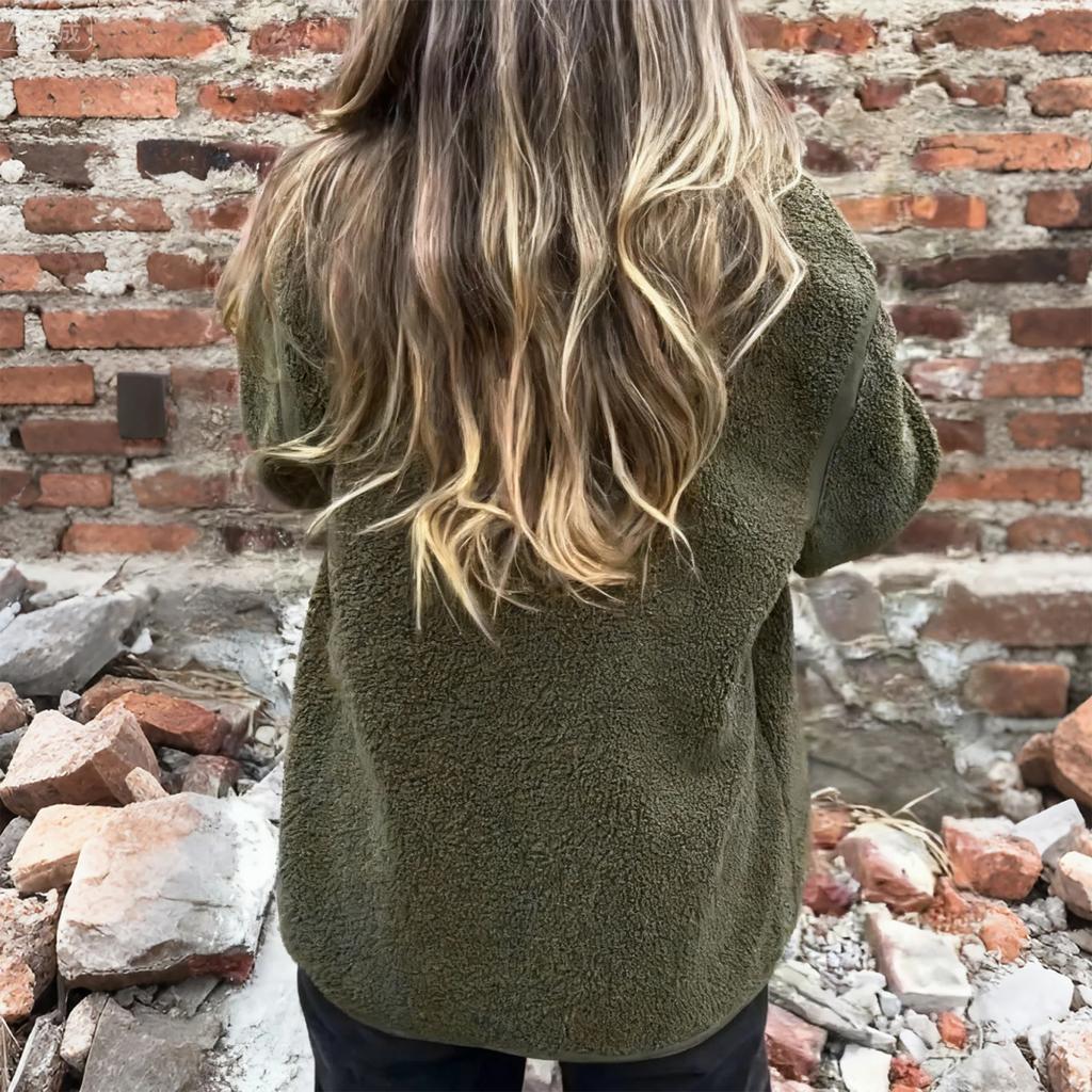 Ladies' Casual Lapel Single Breasted Long Sleeved Jacket Coat