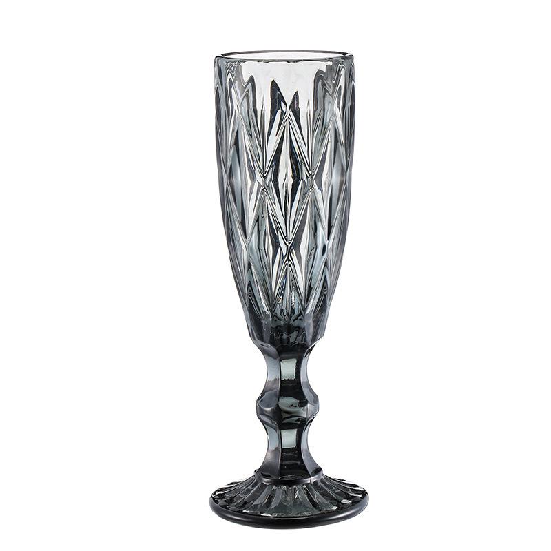 Red Wine High-Stemmed Glass - Simple Wedding and Celebration Accessory, Ideal for Cocktails, Juice, and Wines